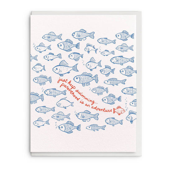 Keep Swimming Card