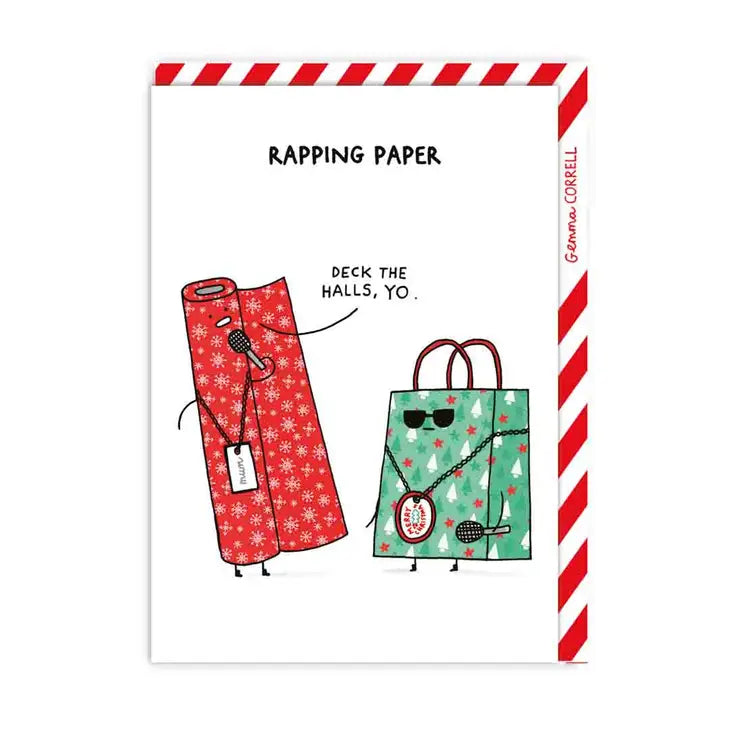 Rapping Paper Card