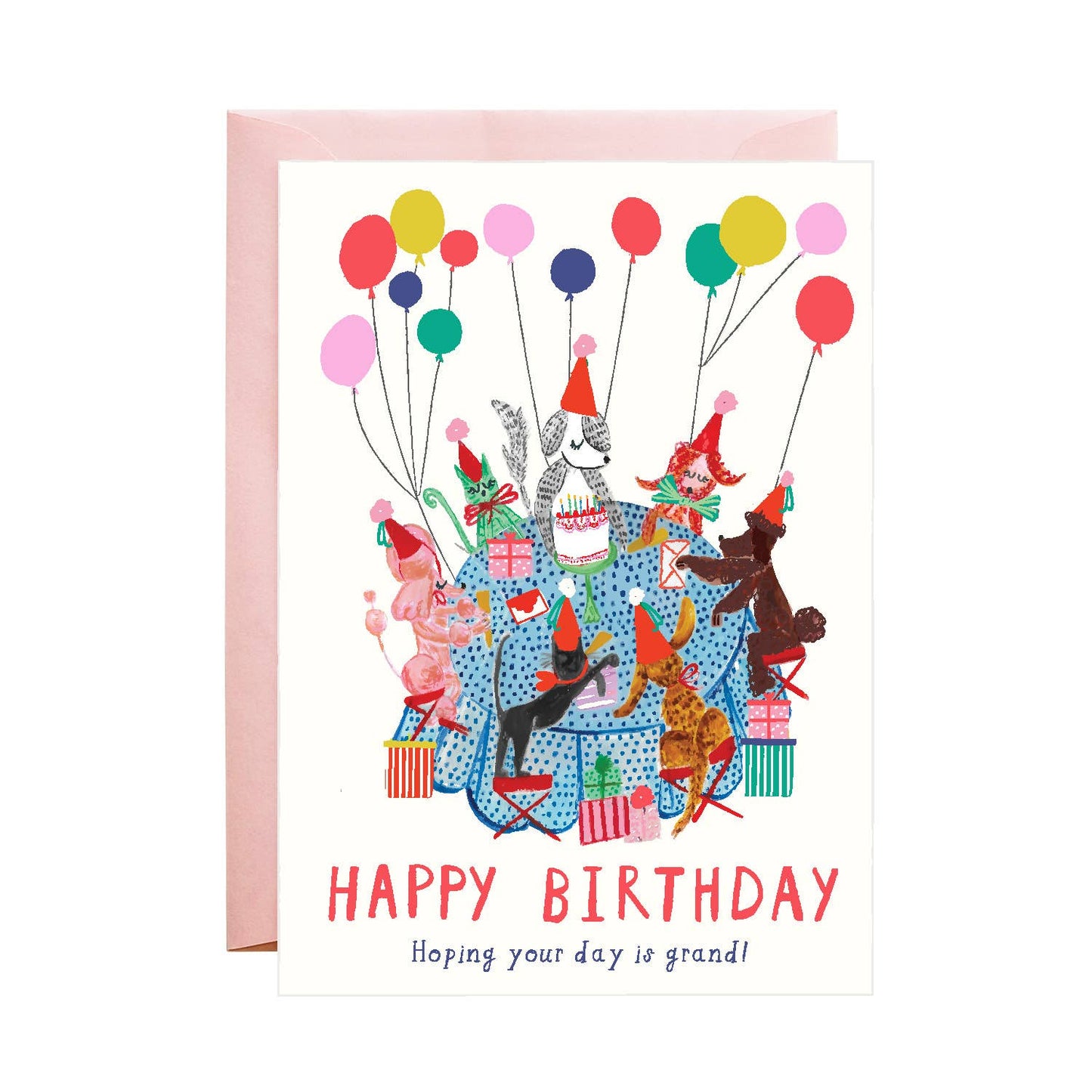 Dog Party Card