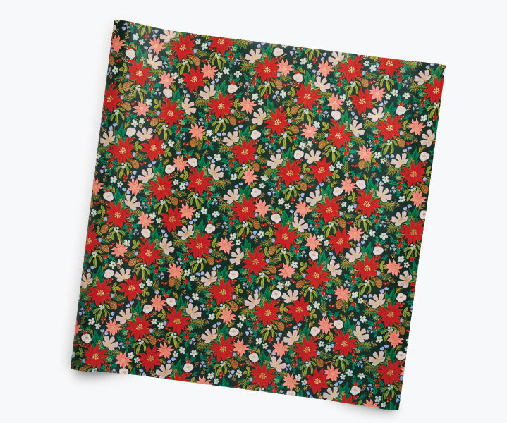 Poinsettia Wrapping Roll