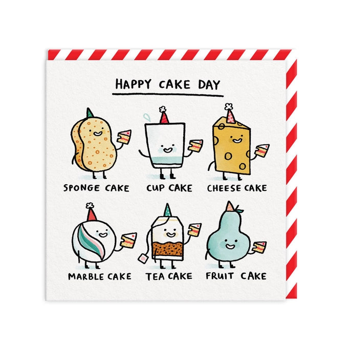 Happy Cake Day Card