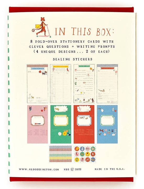 Animal Menagerie Stationery Kit