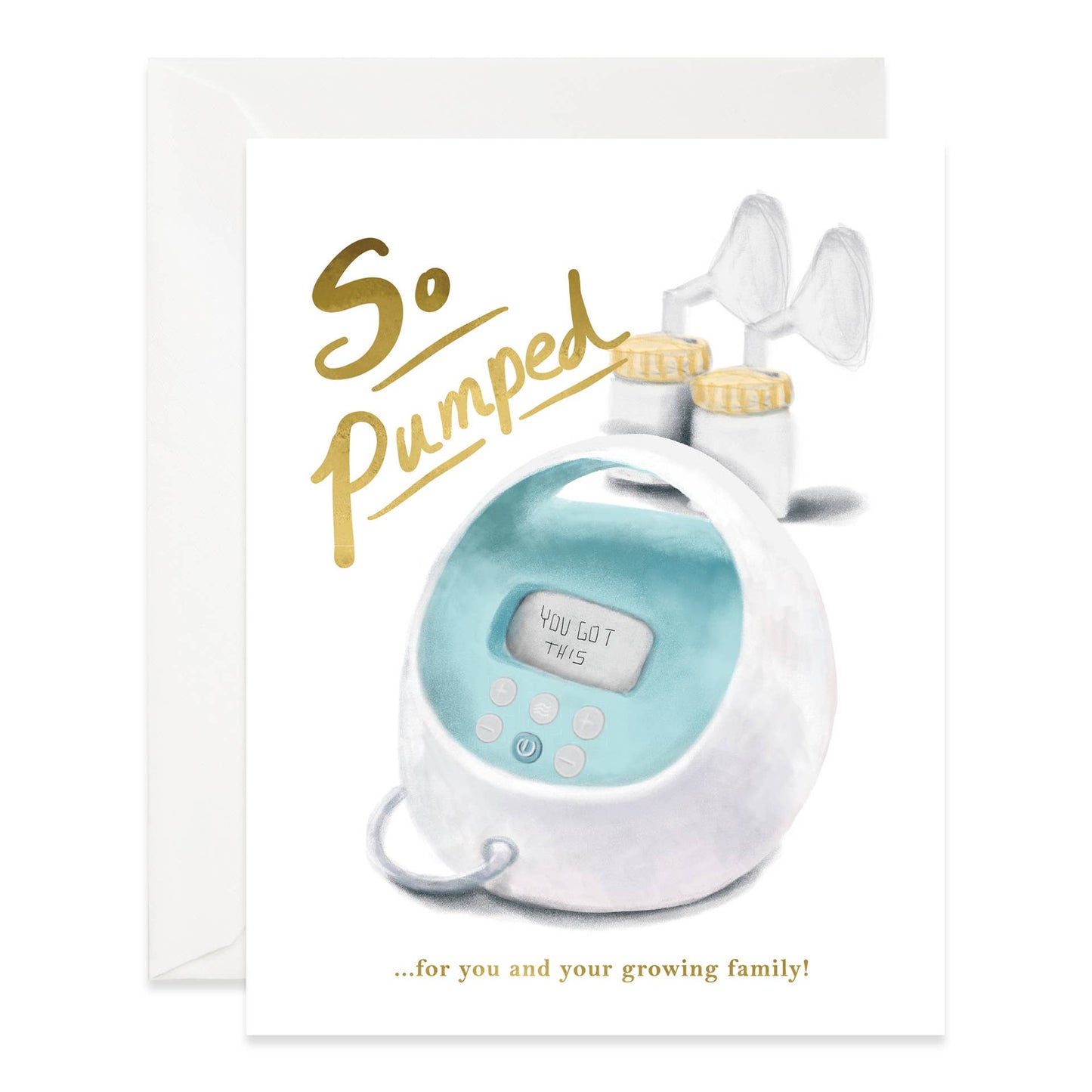 Breast Pumped for You Card