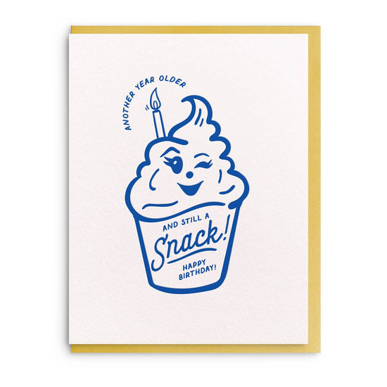 Snack Birthday Card