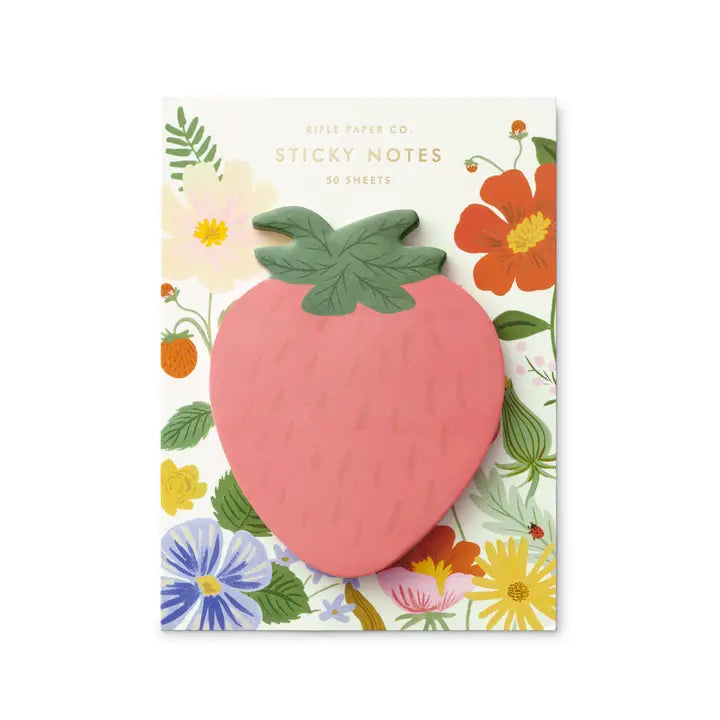 Strawberry Sticky Notes