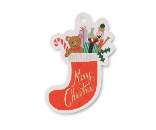 Nutcracker Stocking Gift Tags