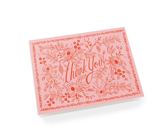 Rosé Thank You Cards Boxed Set