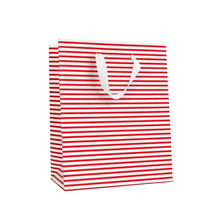 Candy Cane Stripe Gift Bag