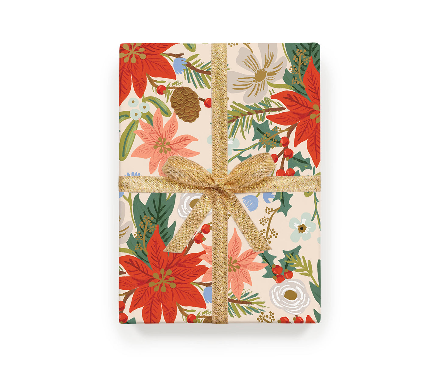 Poinsettia Wrapping Sheets