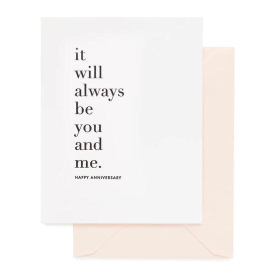 Always You and Me Card