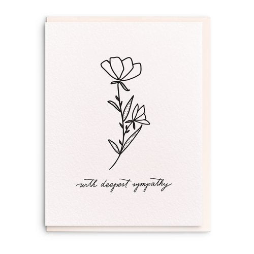 Deepest Sympathy Card