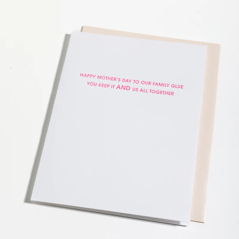 Family Glue Card