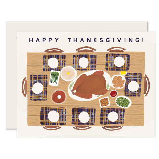 Thanksgiving Table Card