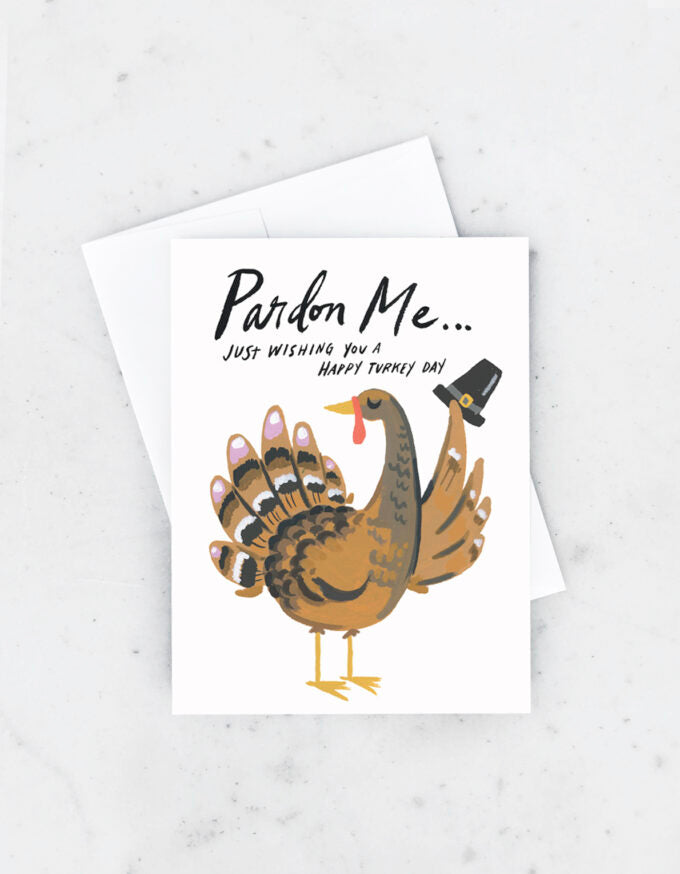 Turkey Pardon Card