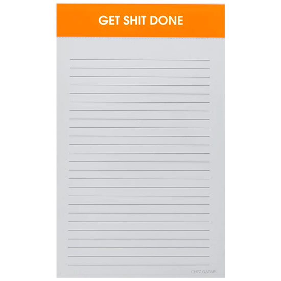 Get Shit Done Notepad