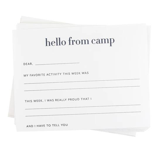 Camp Notes Box