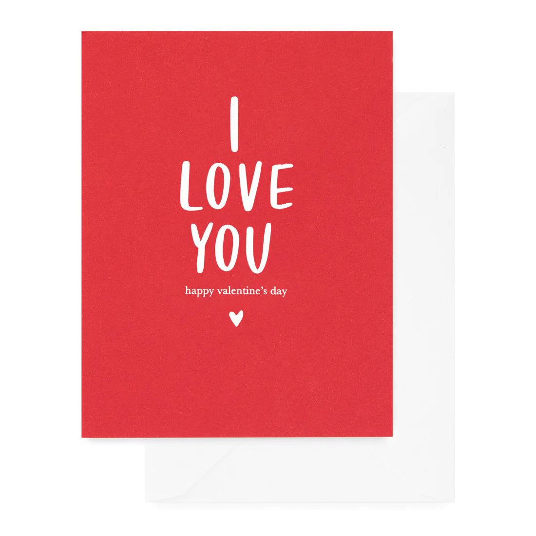 Valentine's I Love You Card