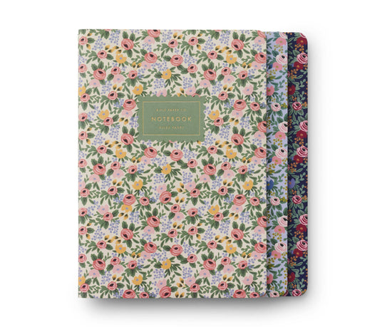 Rosa Stitched Notebook Set