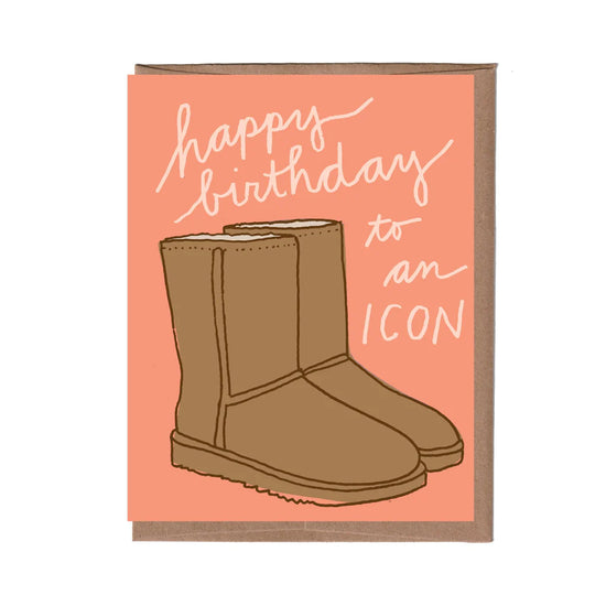 Uggs Birthday Card