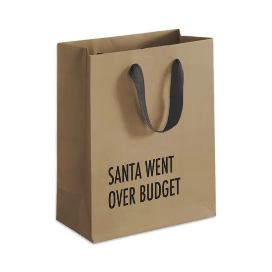 Santa Budget Gift Bag