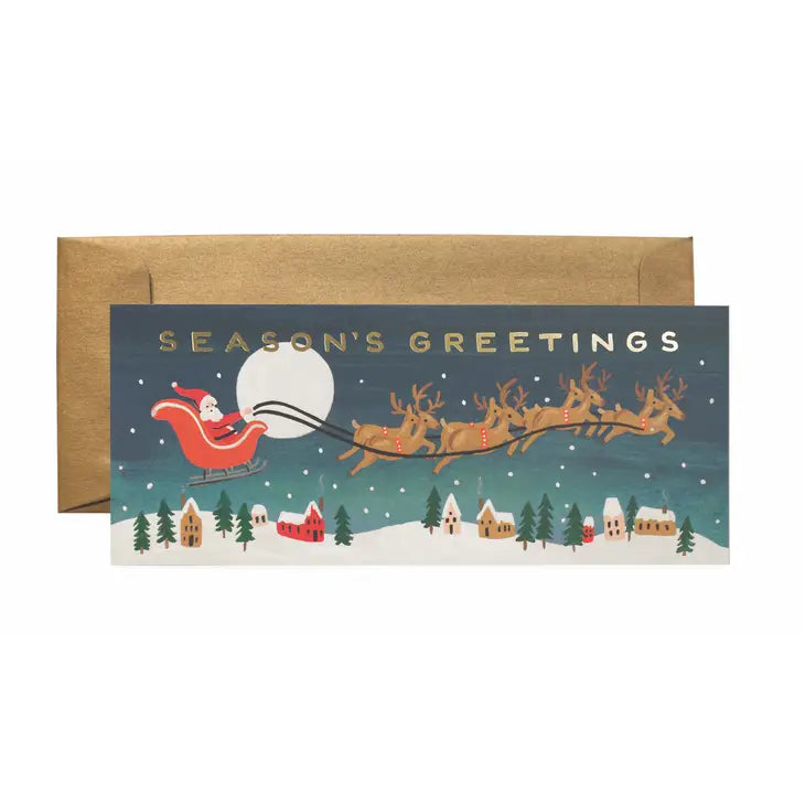 Boxed Set of Santa's Sleigh No. 10 Card