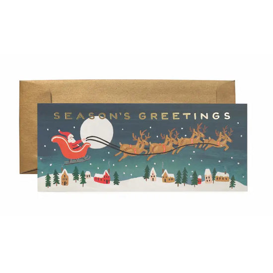 Boxed Set of Santa's Sleigh No. 10 Card