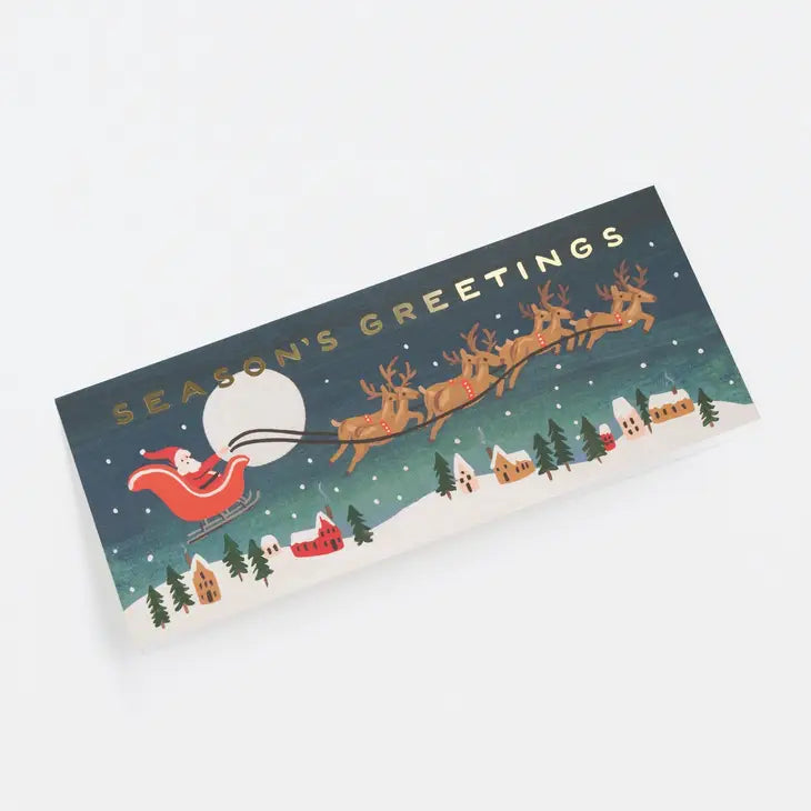 Boxed Set of Santa's Sleigh No. 10 Card