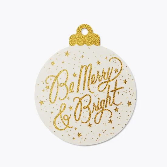 Be Merry and Bright Die-Cut Gift Tags