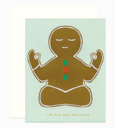 Om for the Holidays Card