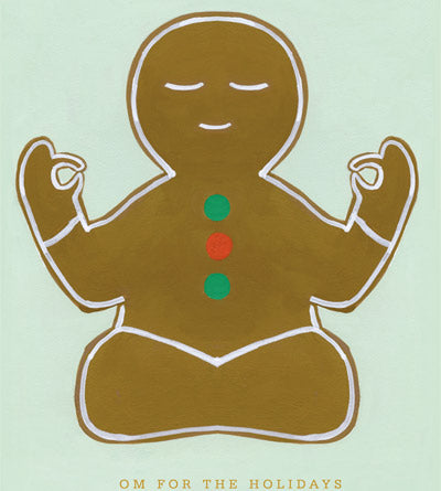 Om for the Holidays Card