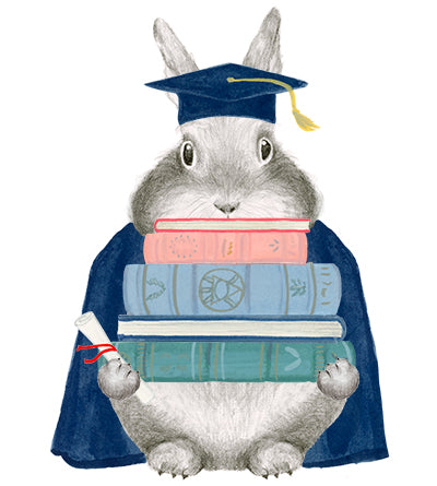 Somebunny Graduated Card