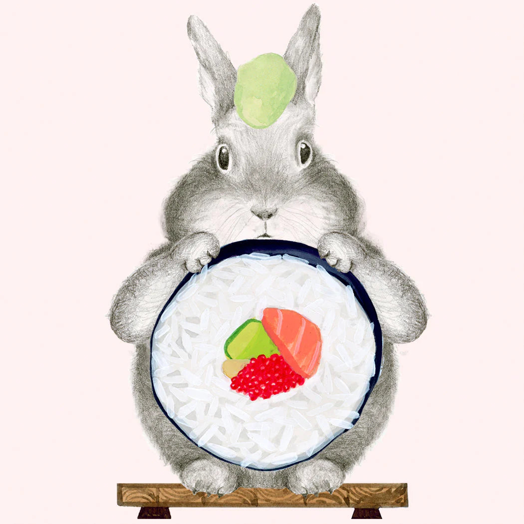 Happy Anniver-sushi Card