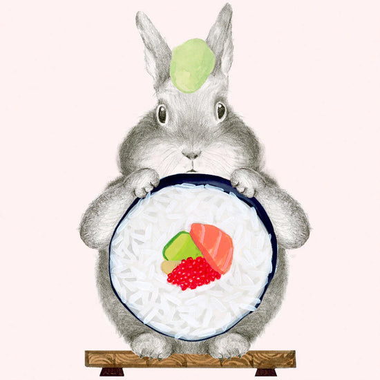 Happy Anniver-sushi Card