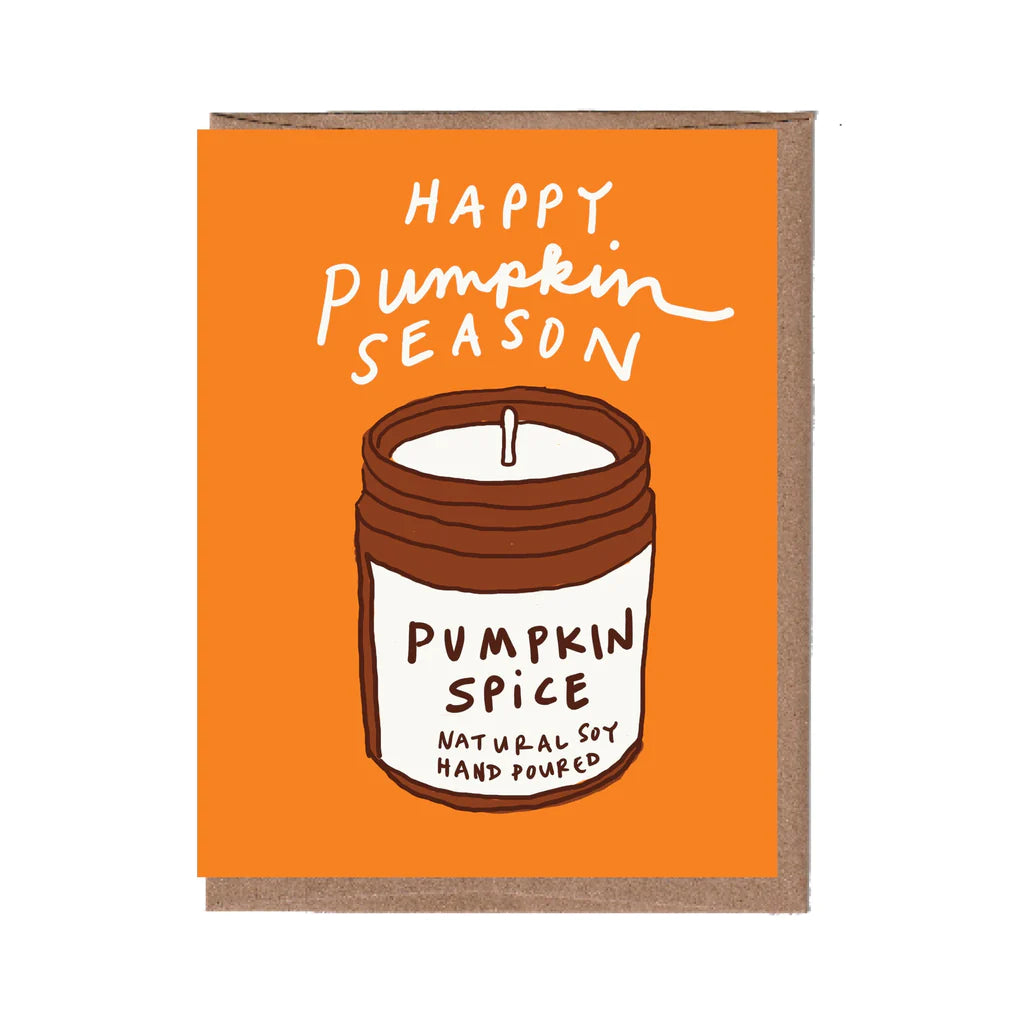 Scratch & Sniff Pumpkin Candle Card