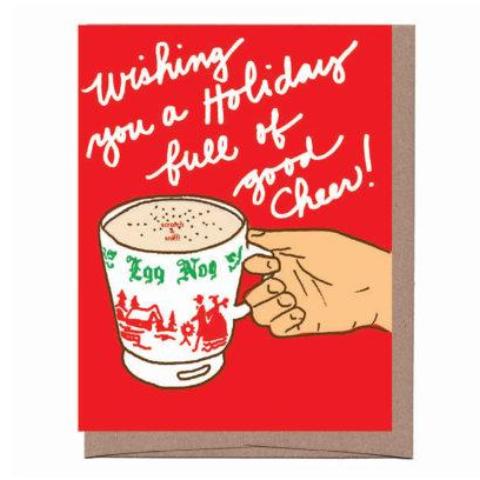 Scratch & Sniff Egg Nog Card