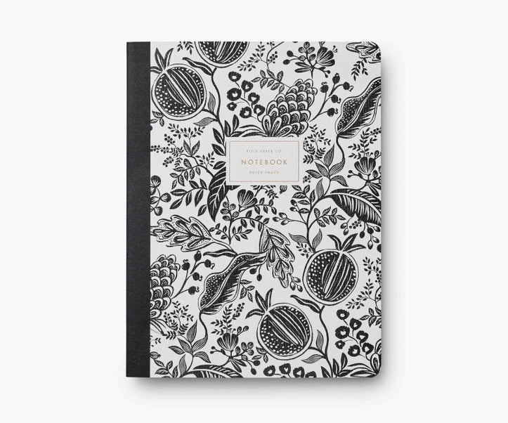 Pomegranate Ruled Notebook