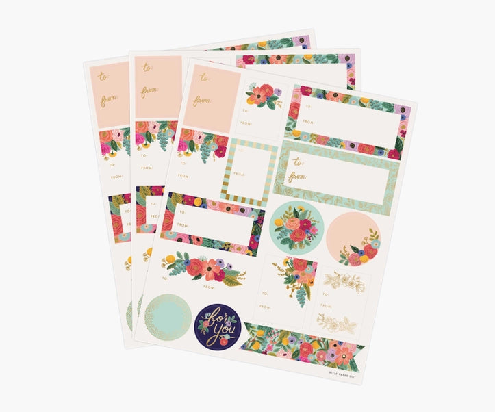 Garden Party Stickers & Labels