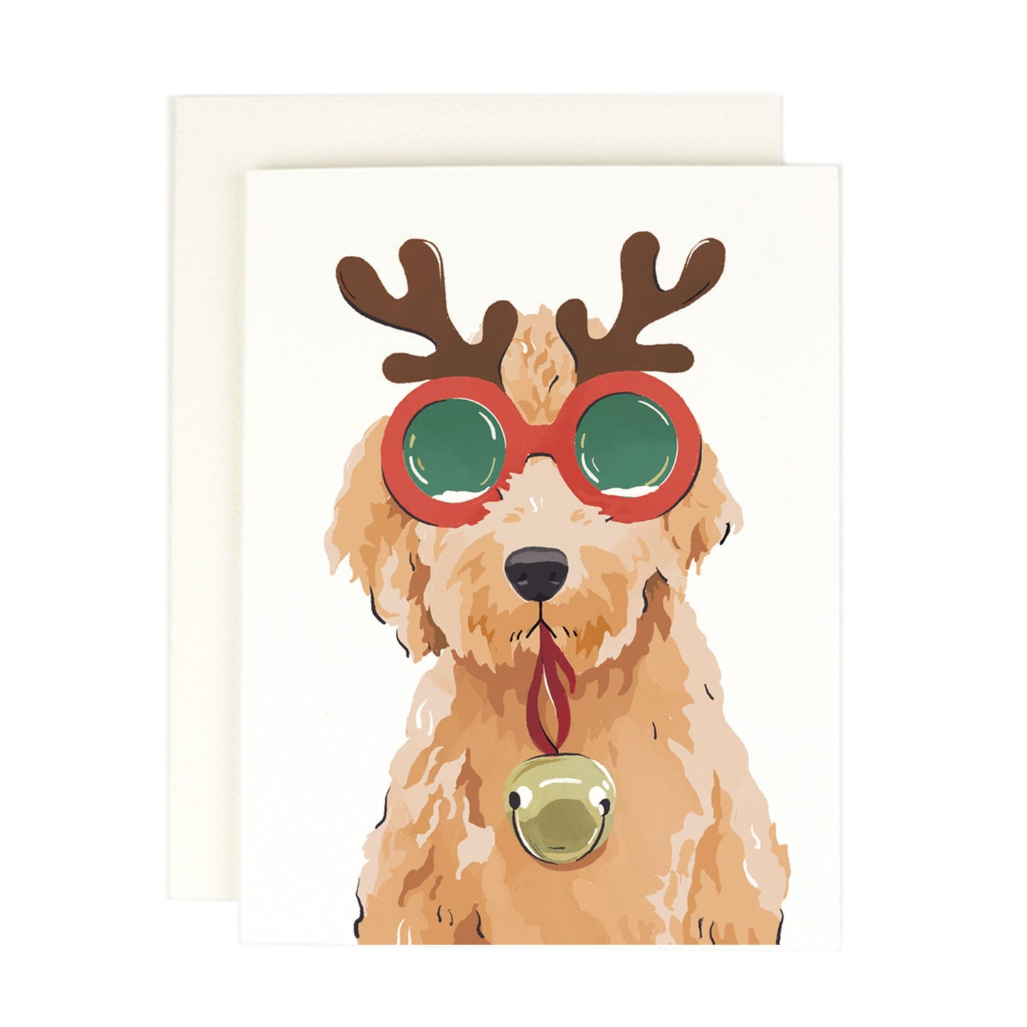 Reindeer Doodle Card