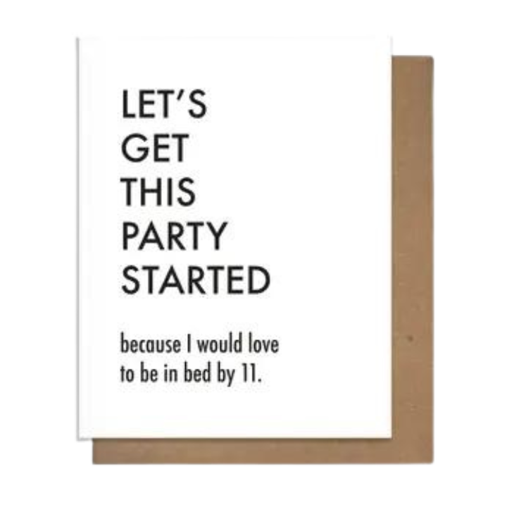 Party Started Card