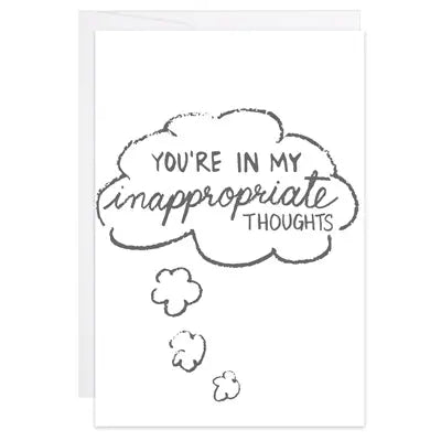 Inappropriate Thoughts-Mini Card – O'Toole's Paper and Products
