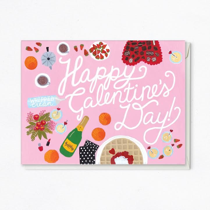 Galentine's Brunch Card
