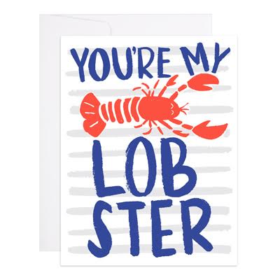 You're My Lobster Card