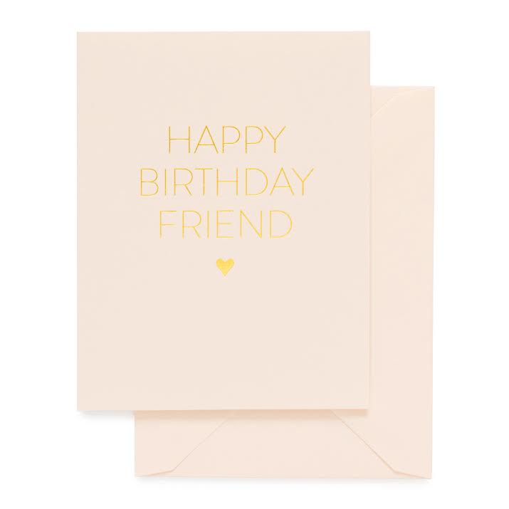 Friend Birthday Card