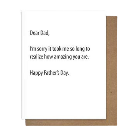 Amazing Dad Card