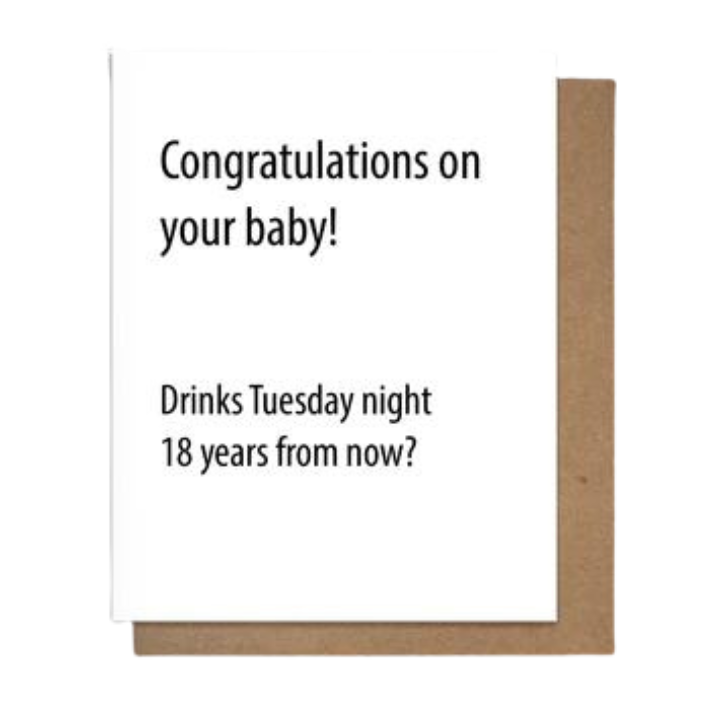 Baby Drinks Card