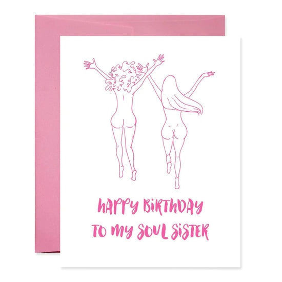 Soul Sister Birthday Card