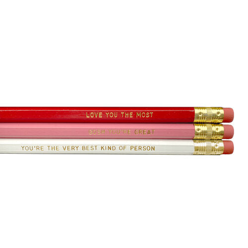 Love Set of Pencils